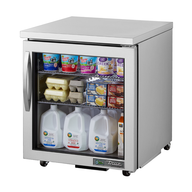 True TUC-27G-ADA-HC~FGD01 Undercounter Refrigerator, 27 5/8" Wide, 1 Door, 2 Shelves
