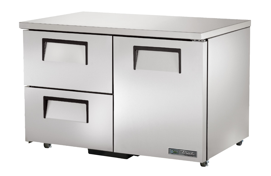 True TUC-48D-2-ADA-HC Undercounter Refrigerator, 48 3/8" Wide, 1 Door, 2 Shelves