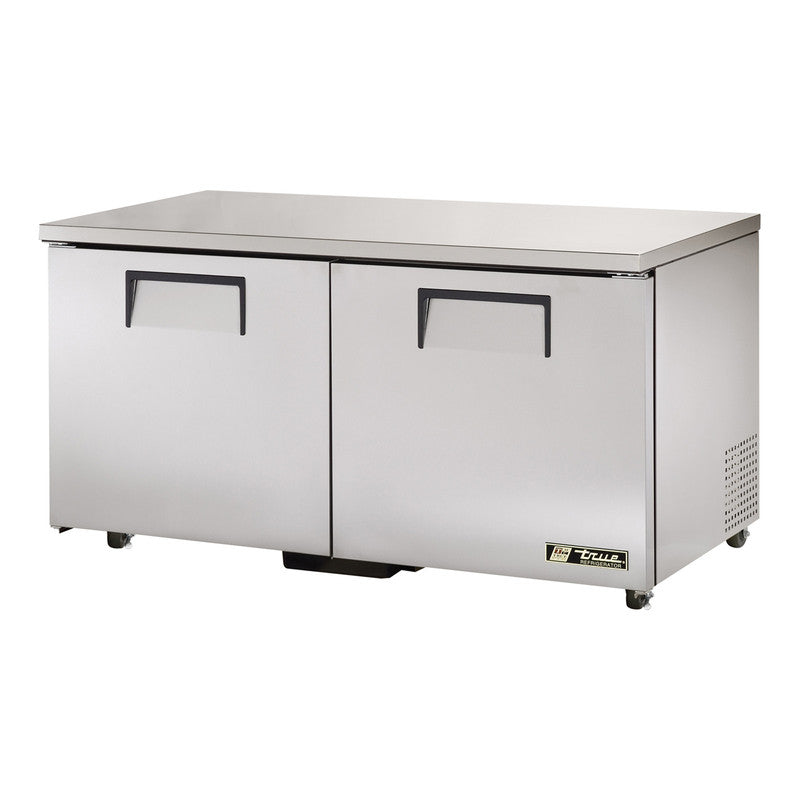 True TUC-60-ADA-HC Undercounter Refrigerator, 60 3/8" Wide, 2 Doors, 4 Shelves