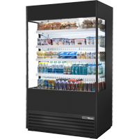 True TOAM-48GS-HC~NSL01 Open Refrigerated Display Merchandiser, 48" Wide, 4 Shelves