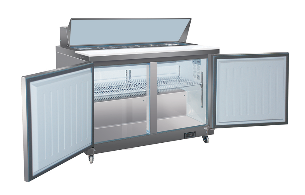 Valpro VP48SM-HC 18 Pan Sandwich Prep 48” (Mega Top)