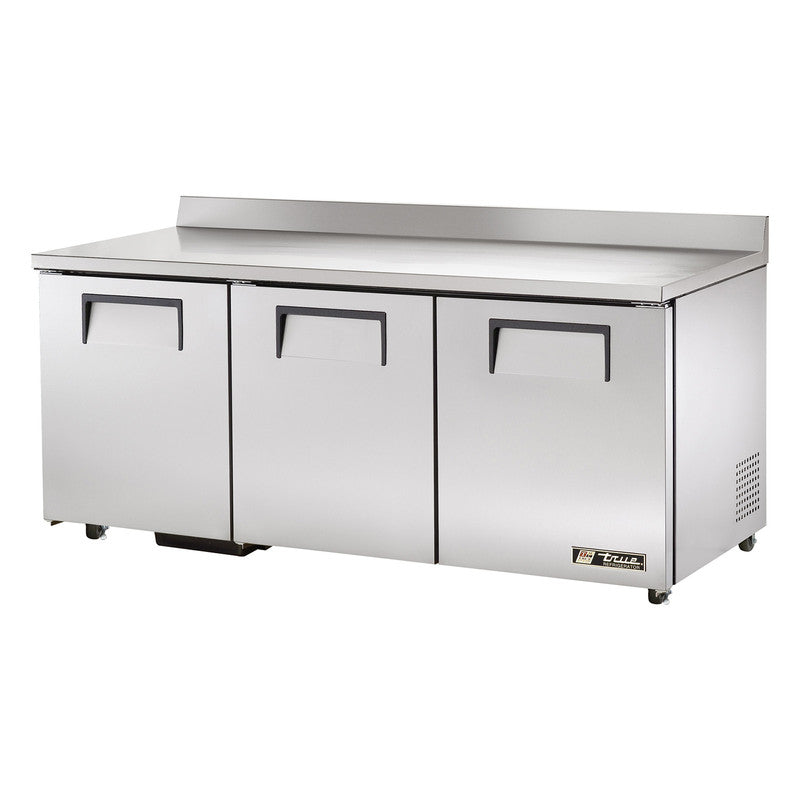 True TWT-72-ADA-HC~SPEC3 Worktop Refrigerator, 72 3/8" Wide, 3 Doors, 6 Shelves, Spec Series