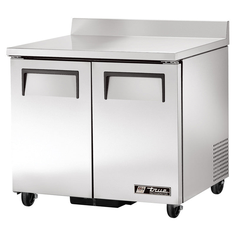 True TWT-36-HC Worktop Refrigerator, 36 3/8" Wide, 2 Doors, 4 Shelves