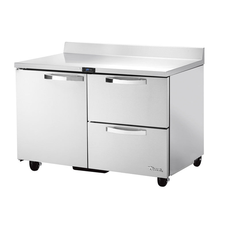 True TWT-48D-2-HC~SPEC3 Worktop Refrigerator, 48 3/8" Wide, 1 Door, 2 Shelves, Spec Series