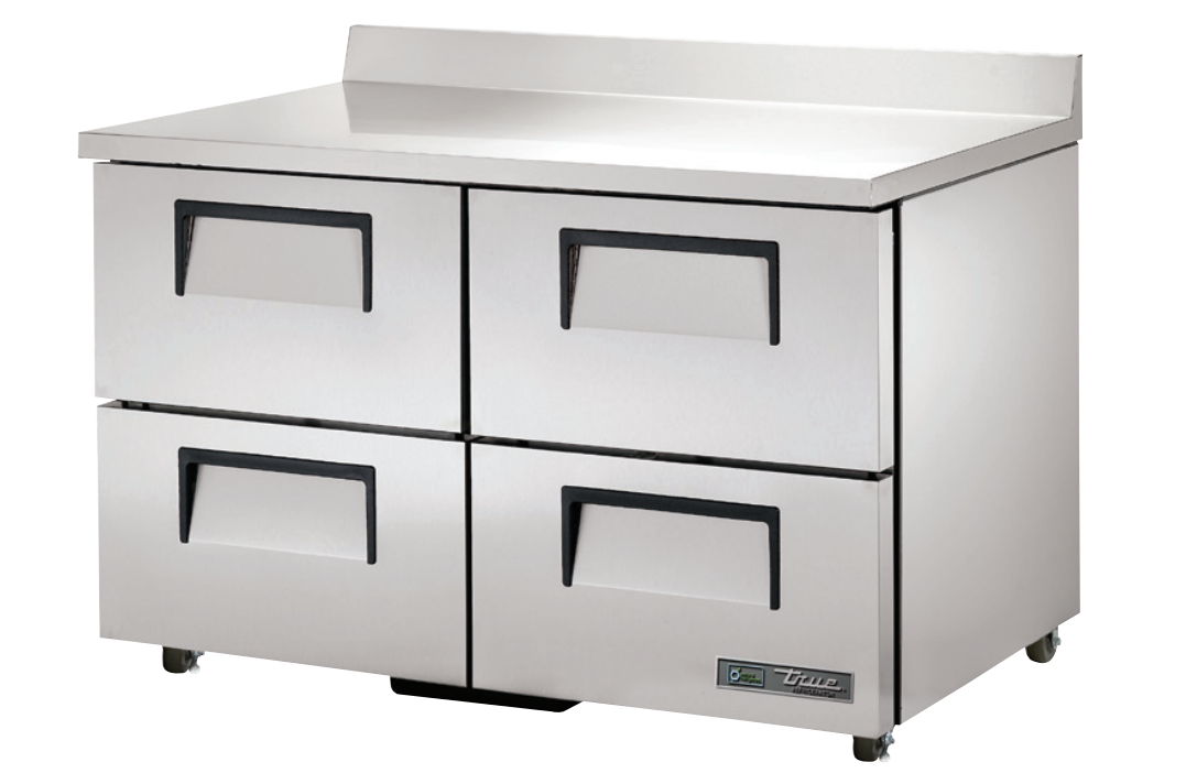 True TWT-48D-4-ADA-HC Worktop Refrigerator, 483/8" Wide