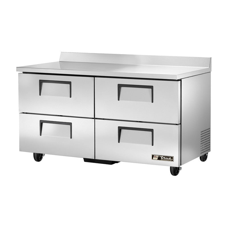 True TWT-60D-4-HC Worktop Refrigerator, 60 3/8" Wide