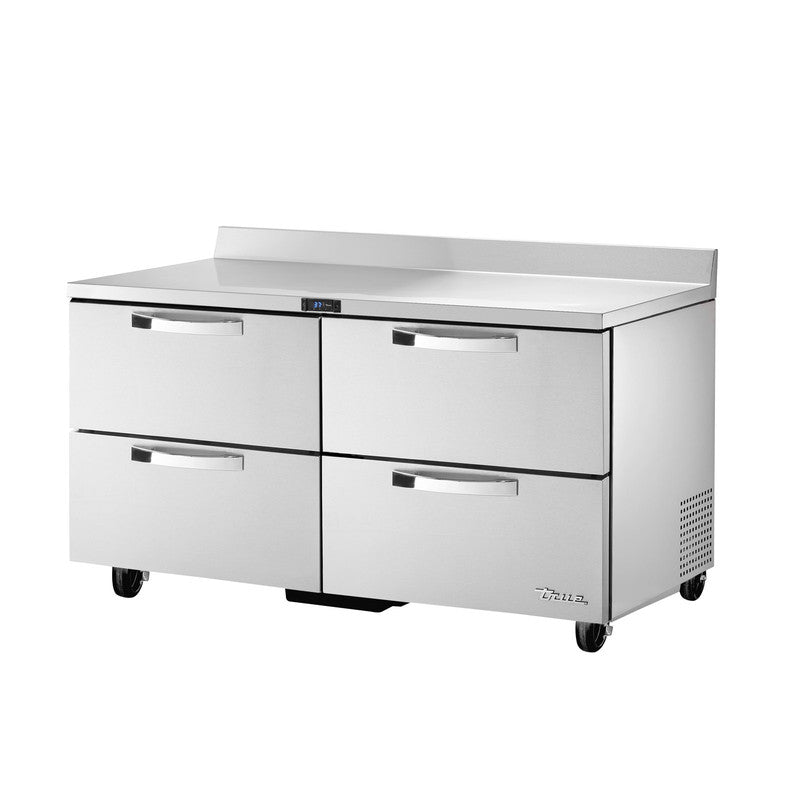 True TWT-60D-4-HC~SPEC3 Worktop Refrigerator, 60 3/8" Wide, Spec Series