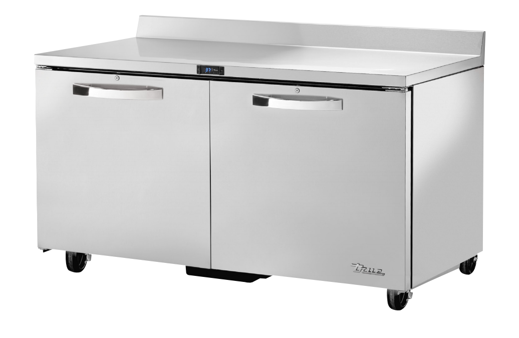 True TWT-60-HC~SPEC3 Worktop Refrigerator, 60 3/8" Wide, 2 Doors, 4 Shelves, Spec Series