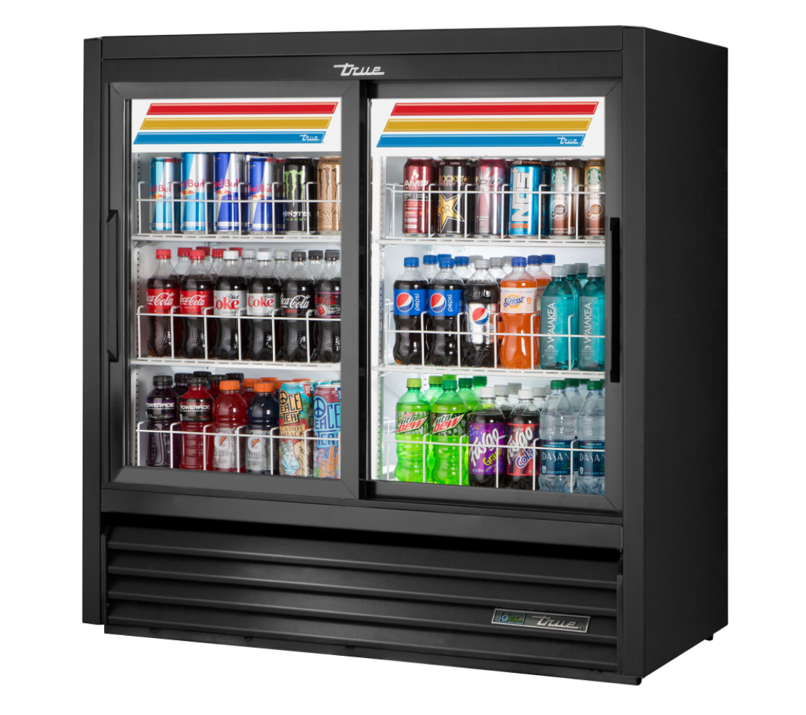 True GDM-41SL-48-HC-LD , 46 7/8" Wide, 2 Doors, 6 Shelves