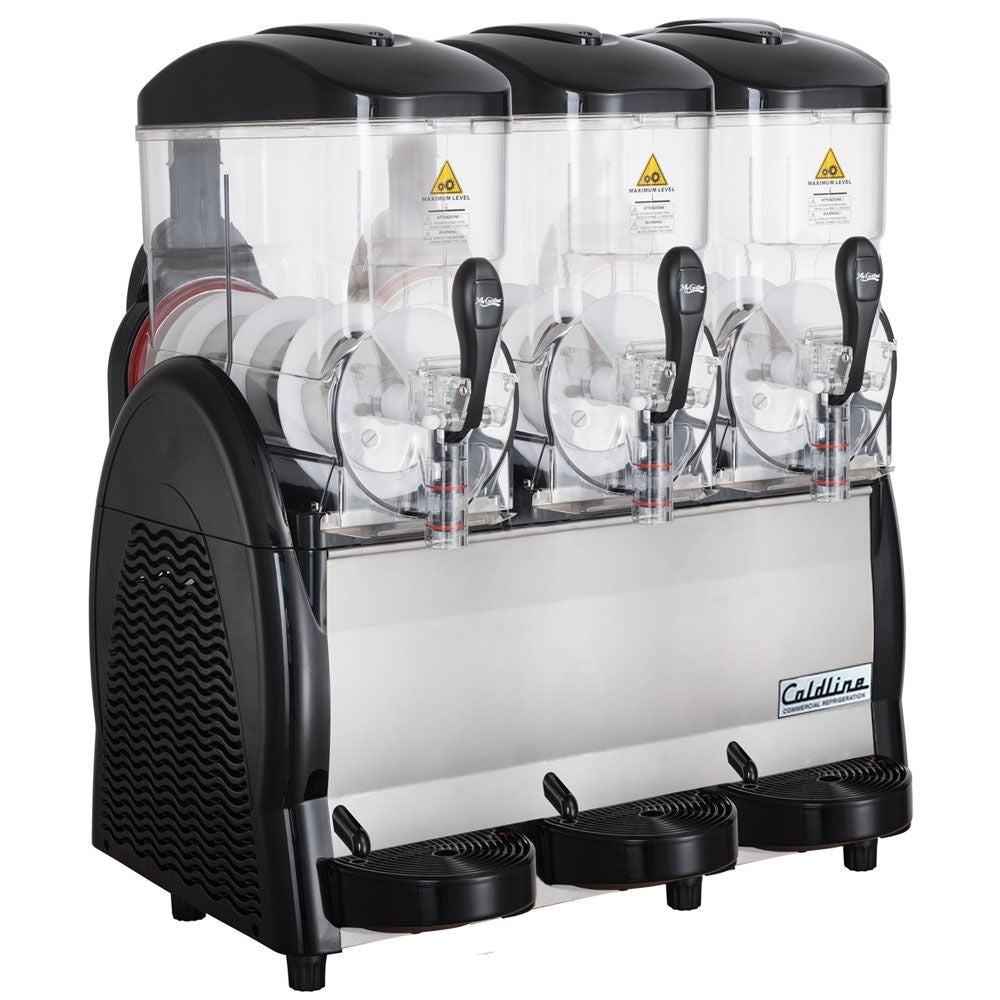 Coldline GRANITA-3 26" Triple 9 Gallon Pourover Granita Slush Machine