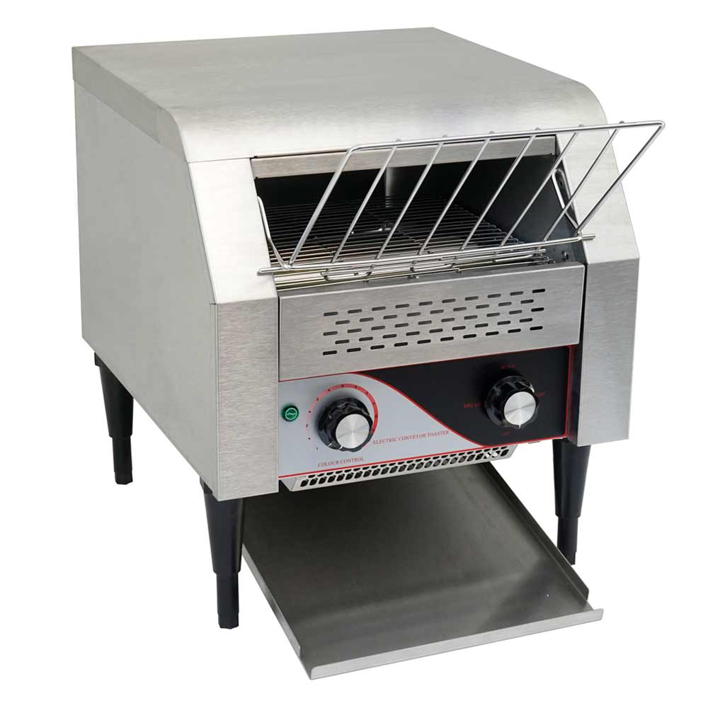 Cookline CT2 17" Electric Countertop Conveyor Toaster Oven, 3" Opening, 300-350 Slices of Bread/hr.