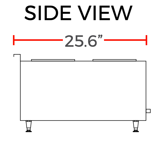 Cookline GS2 Countertop 2 Burner Electric Hot Plate, 5200W
