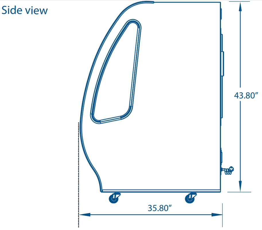 Pro-kold DDC-60 56″ Curved Glass Deli Display Case, White Exterior, Stainless Steel Worktop