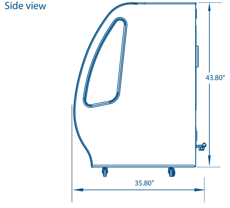 Pro-kold DDC-80 74″ Curved Glass Deli Display Case, White Exterior, Stainless Steel Worktop