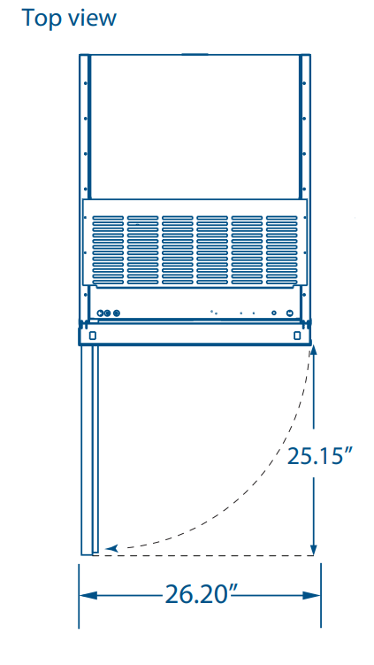 Pro-kold SSF-18-1S 26" Reach In Freezer, Stainless Steel Interior and Exterior