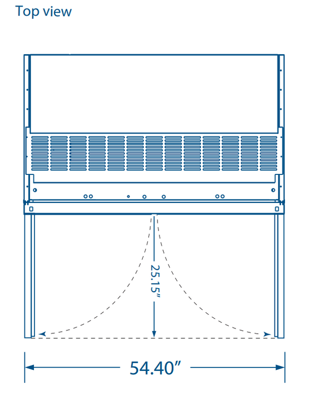 Pro-kold SSF-39-2S 54" Reach In Freezer, Stainless Steel Interior and Exterior