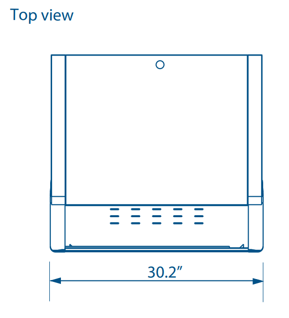 Pro-kold DURF-16-W 30" One Door Merchandiser Freezer, White Exterior, Stainless steel Interior Floor