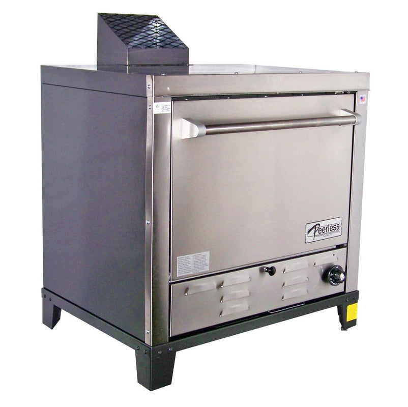 Peerless C131P Single-Door Four Shelf Gas Pizza Oven