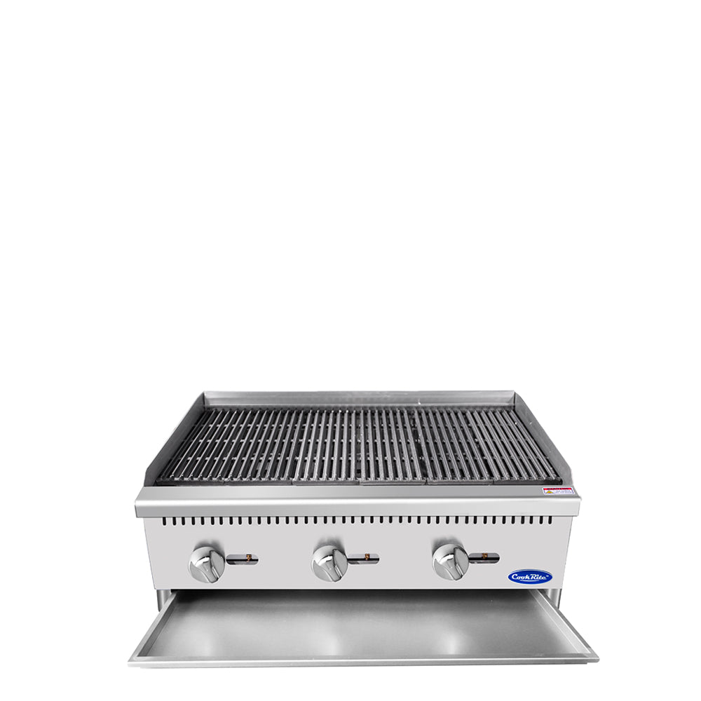 Atosa CookRite ATCB-36 HD 36" Char-Rock Broiler