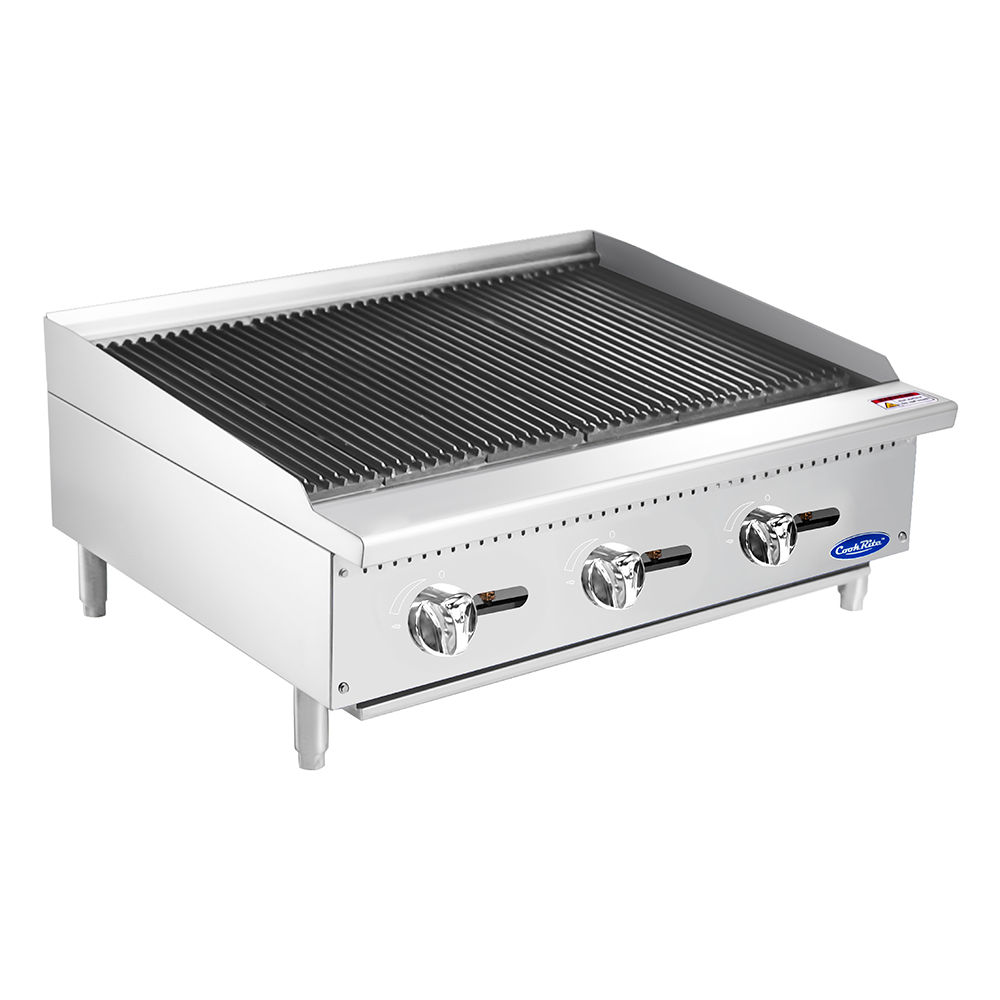 Atosa CookRite ATCB-36 HD 36" Char-Rock Broiler