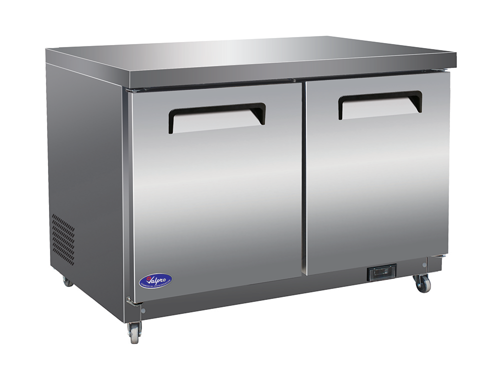 Valpro VPUCF48 12 cu. ft. Two Solid Door 48” Freezer