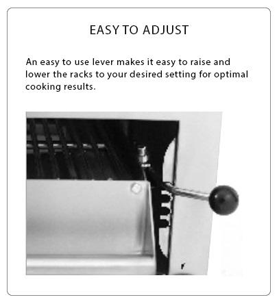 Atosa CookRite ATSB-36 36" Salamander Broiler with 35,000 BTU, with Range Mounting Kit
