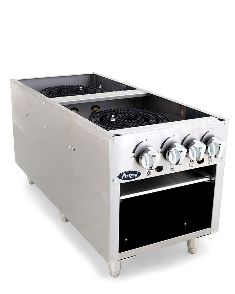 Atosa CookRite ATSP-18-2 Double Stock Pot Stove