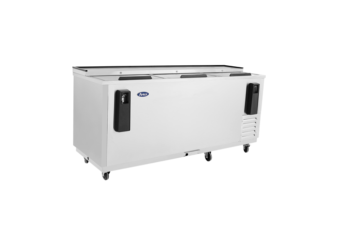 Atosa MBC80GR 80" Horizontal Bottle Cooler, Stainless Steel
