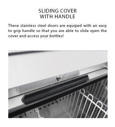 Atosa MBC80GR 80" Horizontal Bottle Cooler, Stainless Steel