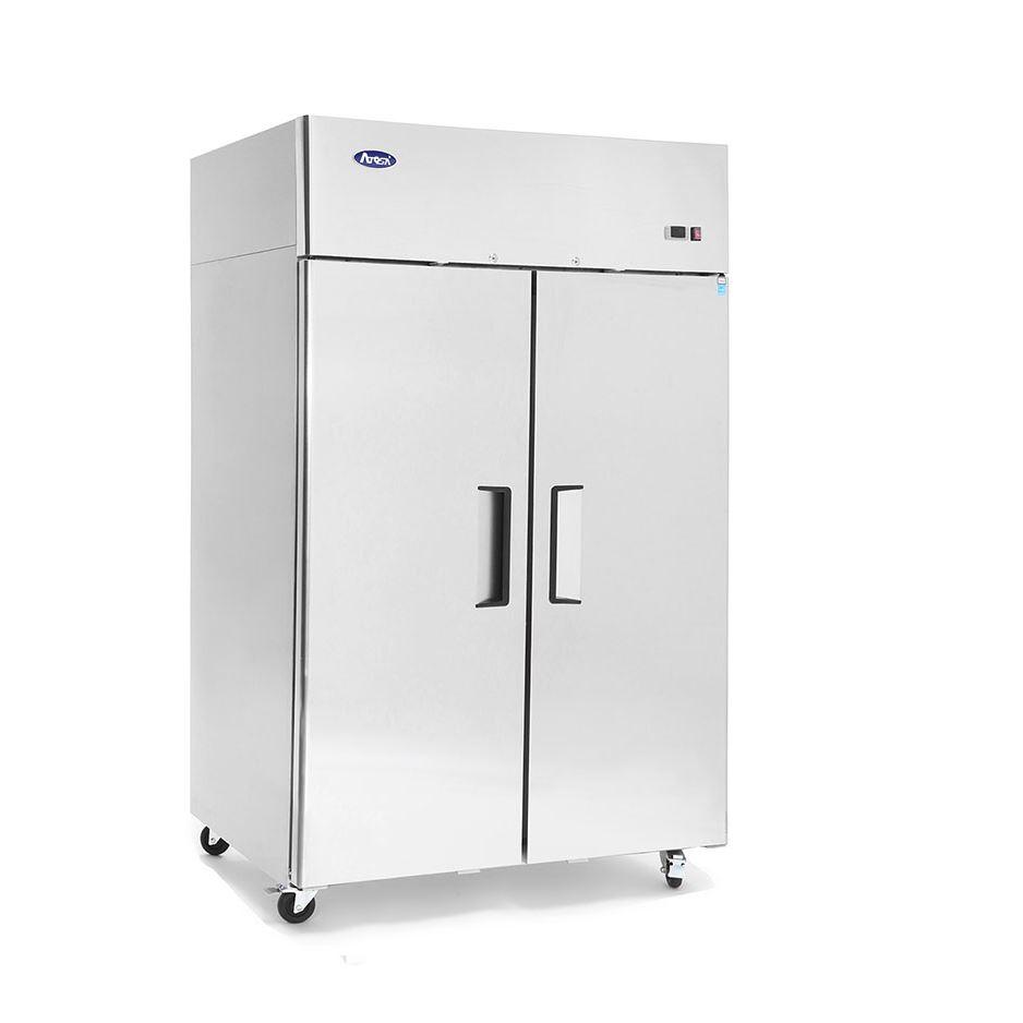 Atosa MBF8002GR Two Door 52" Upright Reach-In Freezer Top Mount Series