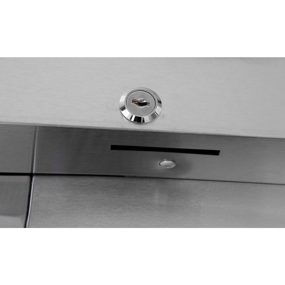 Atosa MBF8007GR Two 1/2 Door 29" Upright Reach-In Freezer Top Mount Series, Right Hinge