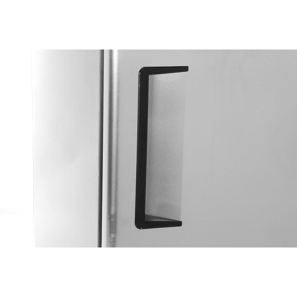 Atosa MBF8007GR Two 1/2 Door 29" Upright Reach-In Freezer Top Mount Series, Right Hinge