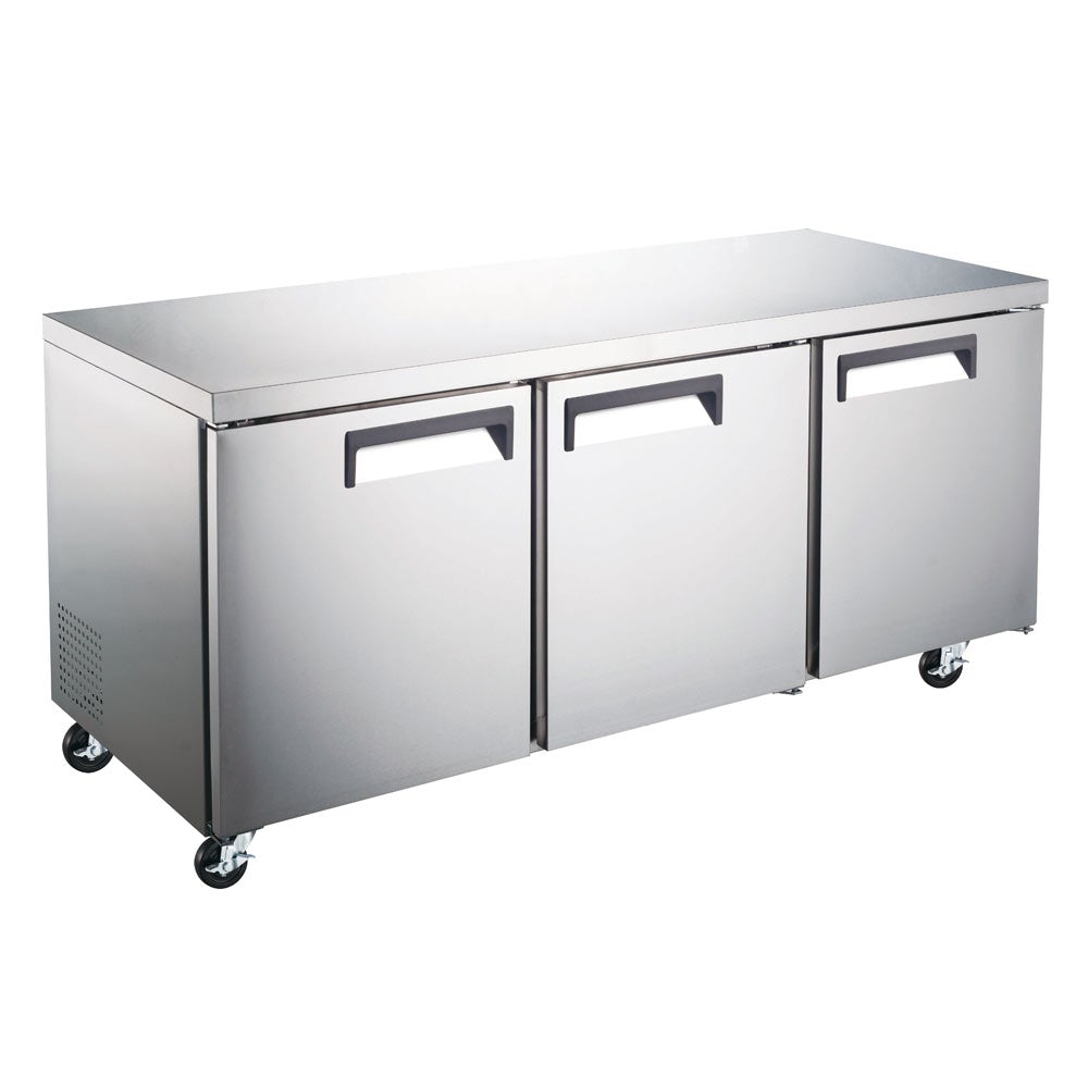 Coldline UC-72R 72" Undercounter Work Top Refrigerator, 15.5 Cu. Ft.