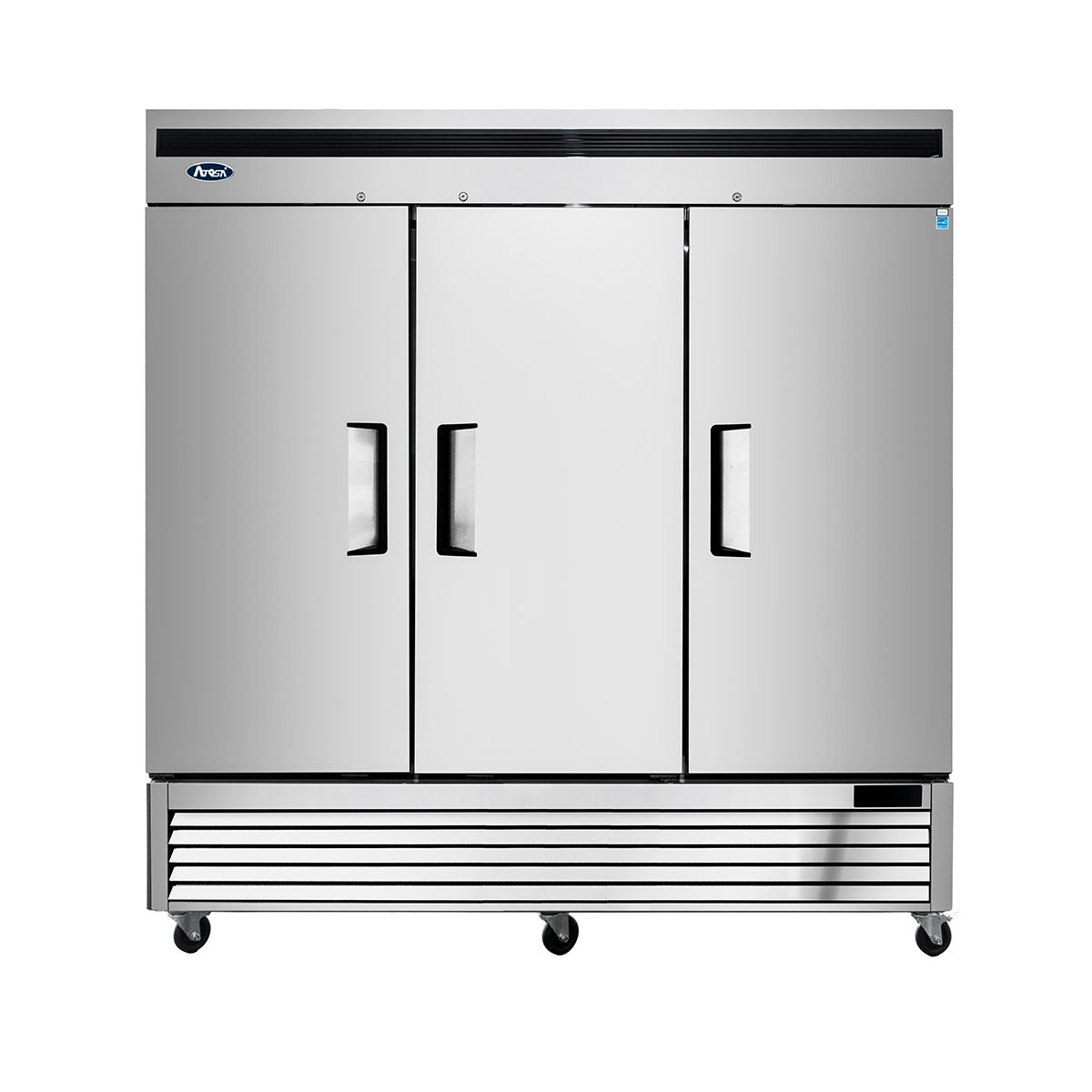 Atosa MBF8504GR Three Door 82" Reach-In Freezer Bottom Mount Series