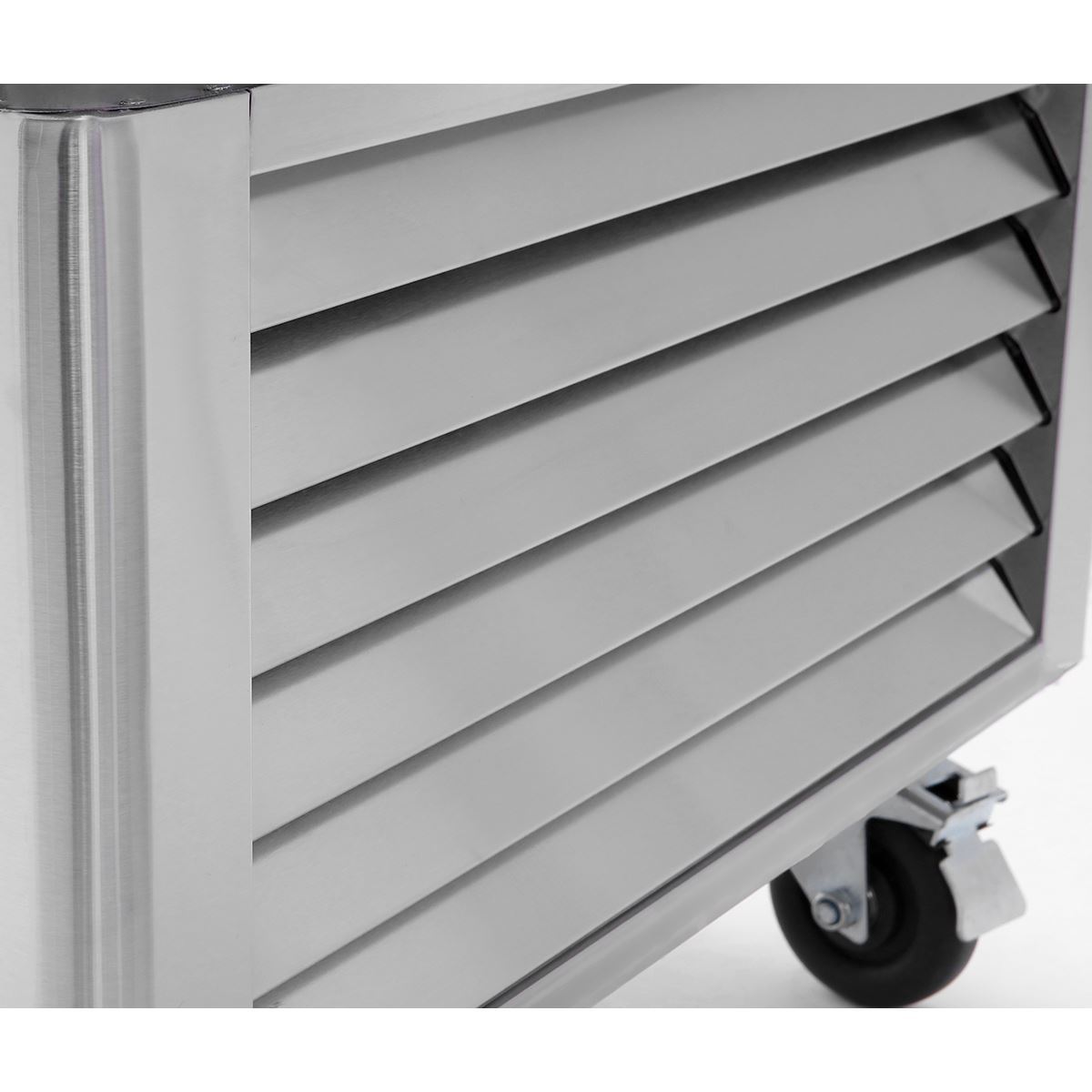Atosa MBF8508GR Three Door 82" Reach-In Refrigerator Bottom Mount Series