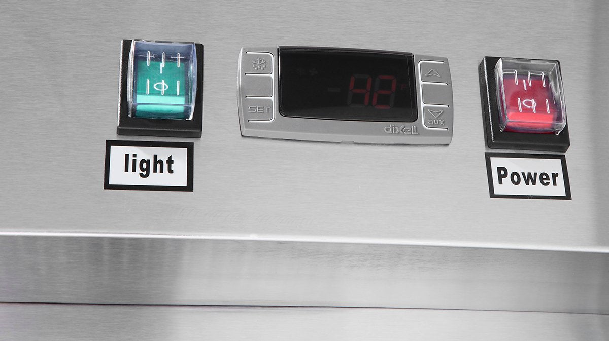Atosa MCF8701GR - Bottom Mount (1) One Glass Door Freezer