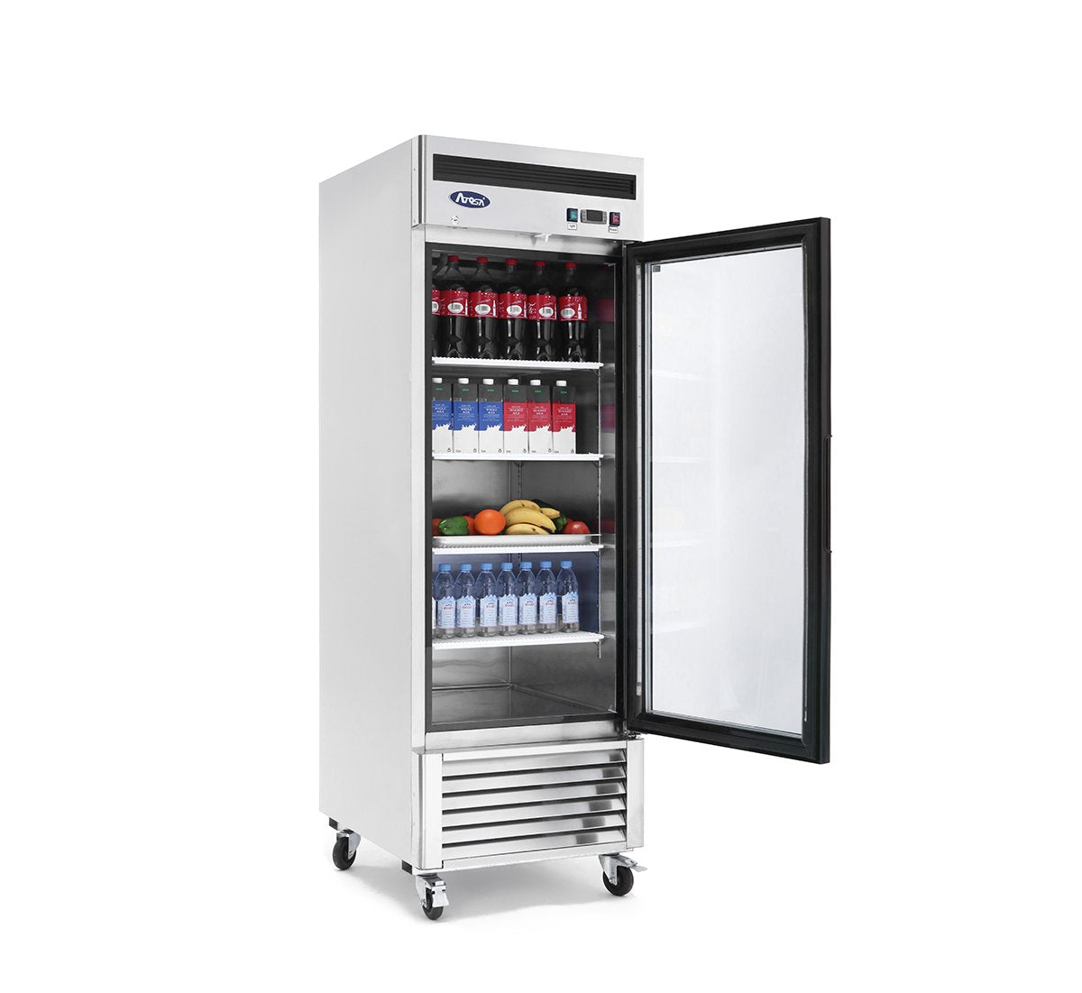 Atosa MCF8705GR - Bottom Mount (1) One Glass Door Refrigerator