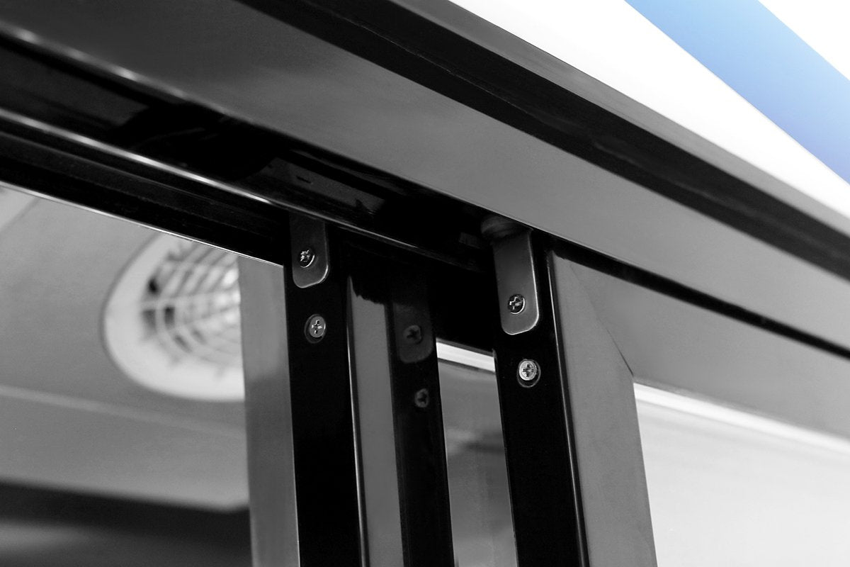 Atosa MCF8709GR Bottom Mount (2) Two Sliding Doors Refrigerator