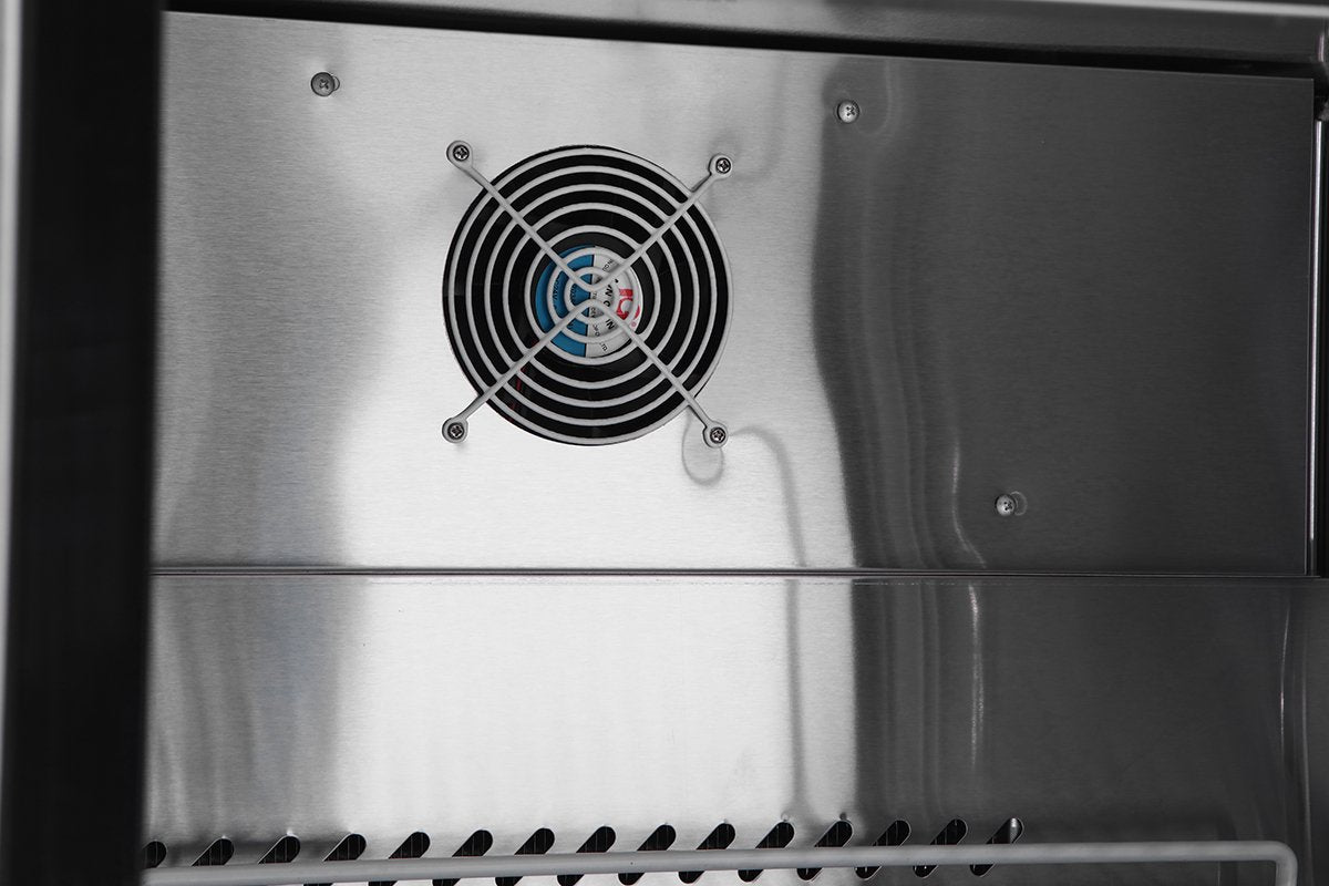 Atosa MSF8306GR 48" Mega Top Sandwich Prep Table, with 18 Stainless Steel Pans