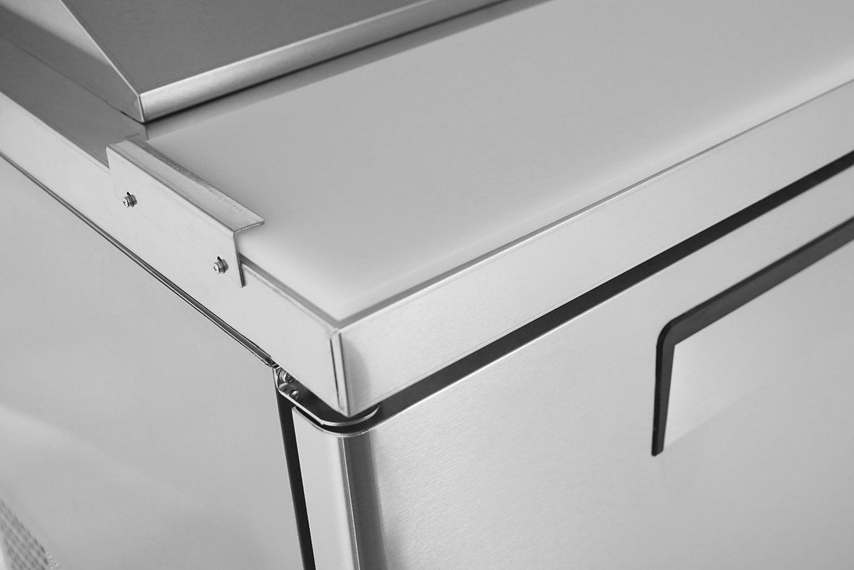 Atosa MSF8306GR 48" Mega Top Sandwich Prep Table, with 18 Stainless Steel Pans
