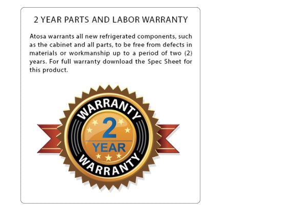 Atosa YR800-AP-261 30" Air Cooled Modular Half Cube Ice Machine, 800 lb. Daily Capacity