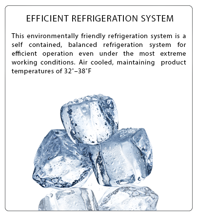 Atosa MGF8409GR 48″ Worktop Refrigerator with Backsplash