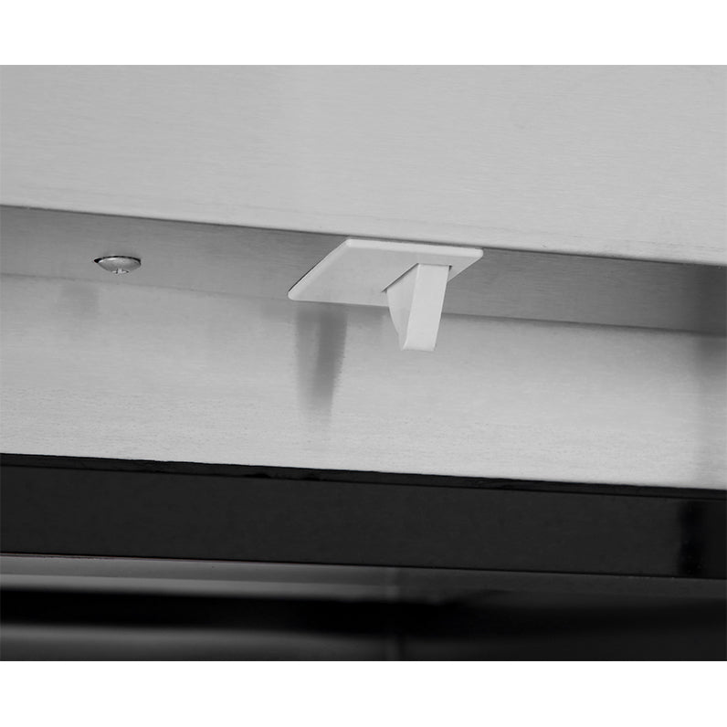 Atosa MBF8519GR 24.25" 1 Door Bottom Mount Reach-In Refrigerator, 8.3 Cu. Ft., Low height