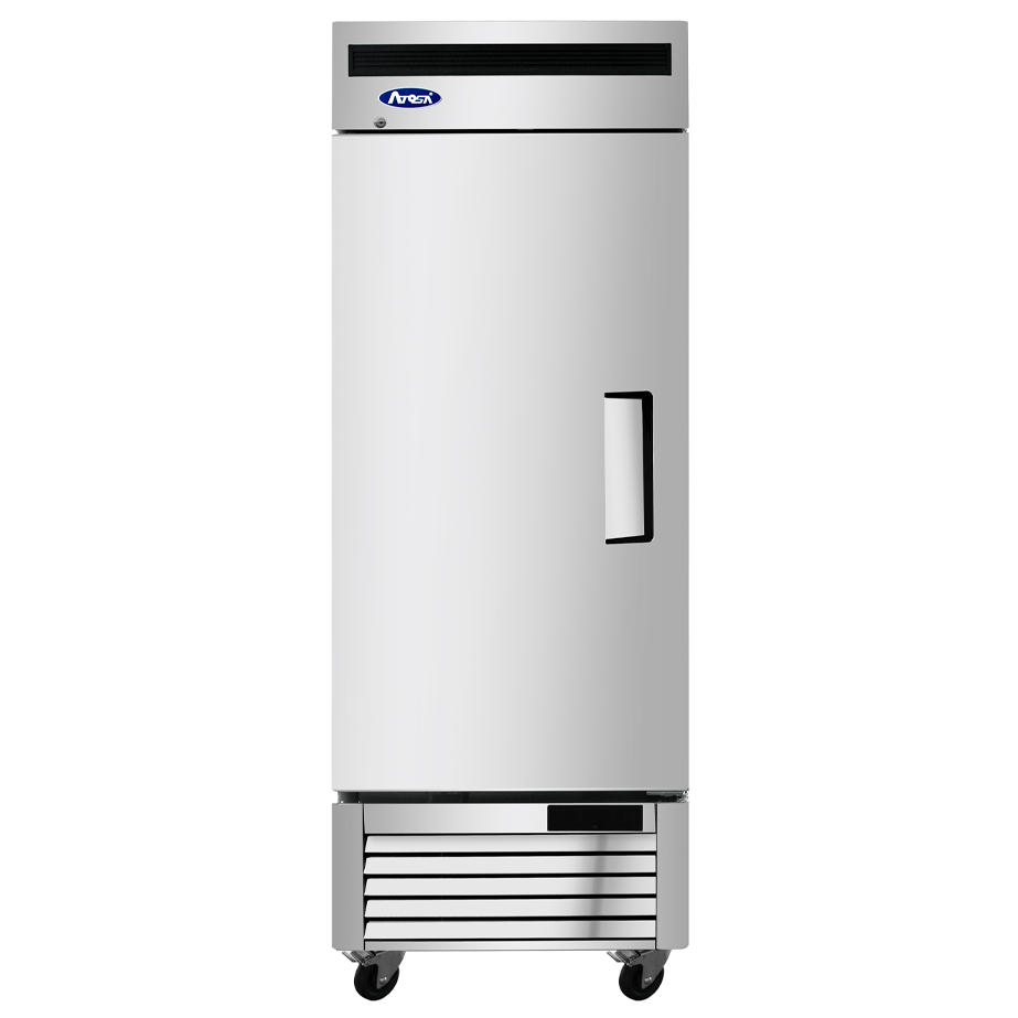 Atosa MBF8505GRL 27" 1 Door Bottom Mount Reach-In Refrigerator, 19.1 Cu. Ft., Left Hinged