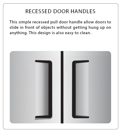 Atosa MBF8505GRL 27" 1 Door Bottom Mount Reach-In Refrigerator, 19.1 Cu. Ft., Left Hinged