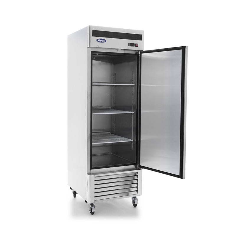 Atosa MBF8501GRL 27" 1 Door Bottom Mount Reach-In Freezer, 19.1 Cu. Ft., Left Hinged