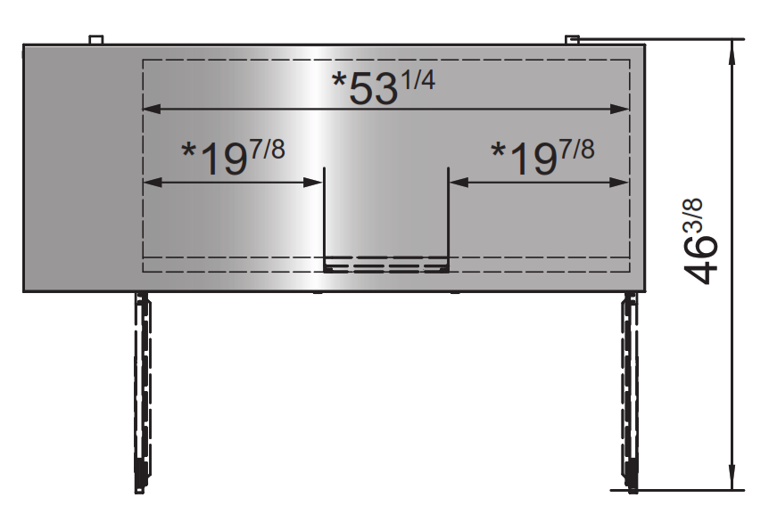 Atosa SBB69GGRAUS2 68" 2 Door Shallow Depth Back Bar Cooler With Glass Doors, 18.6 Cu. Ft., Black Exterior