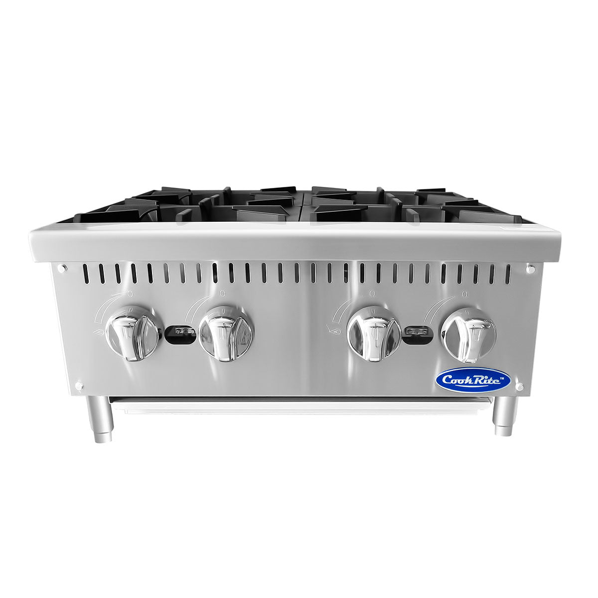 Atosa ACHP-4 24" 4 Burner Countertop Hotplate, Total 128,000 B.T.U.