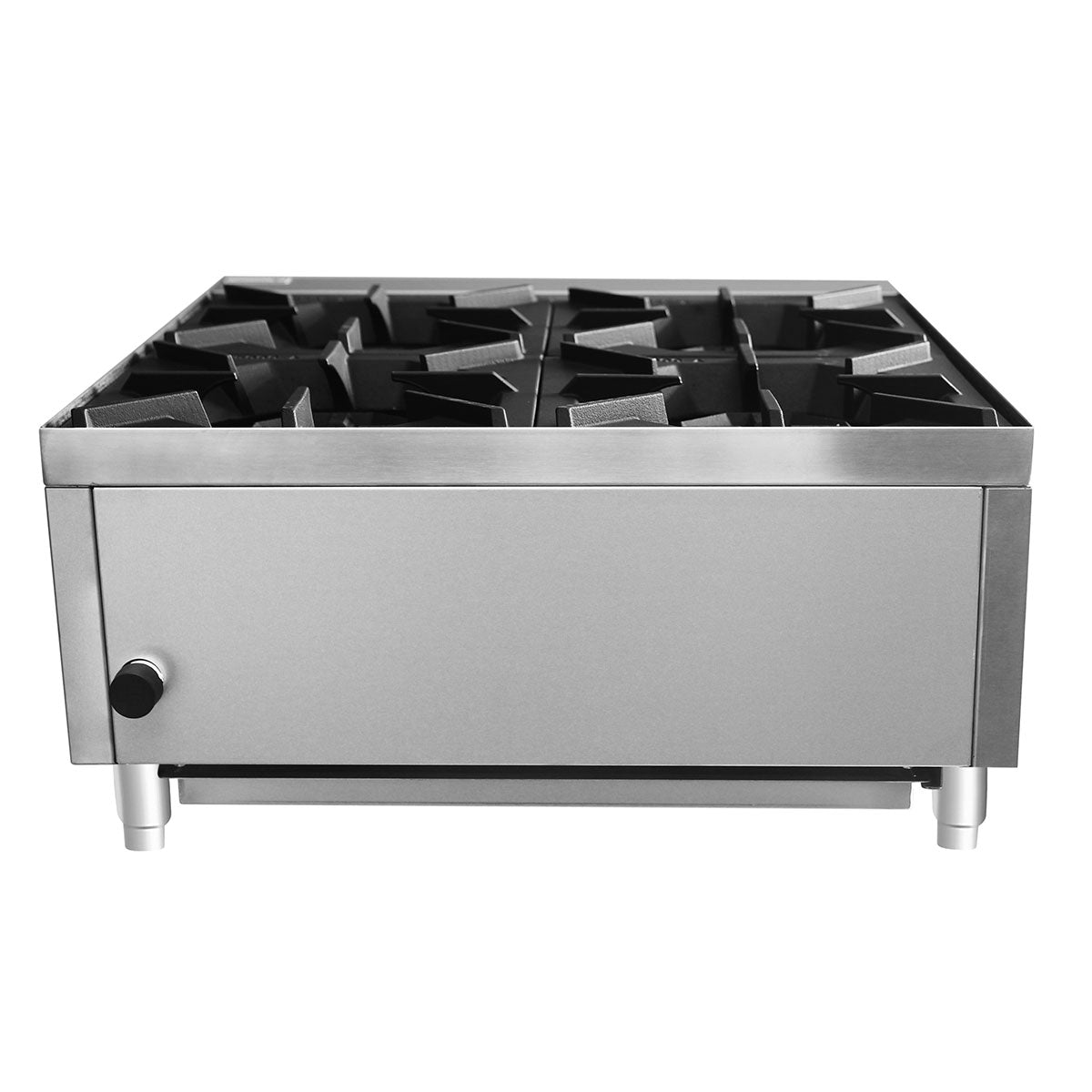 Atosa ACHP-4 24" 4 Burner Countertop Hotplate, Total 128,000 B.T.U.