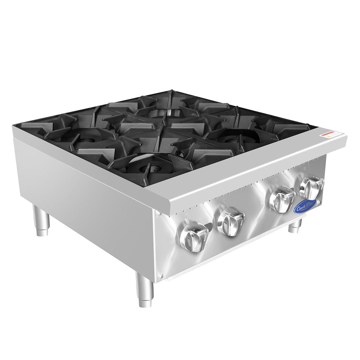 Atosa ACHP-4 24" 4 Burner Countertop Hotplate, Total 128,000 B.T.U.